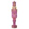 Haute Decor 48-INCH Tall Decorative Christmas Female Nutcracker -  Purple/Gold - Solid Resin Construction Large Christmas Nutcracker